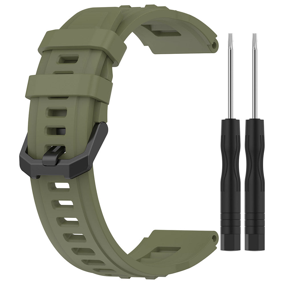 For Huami Amazfit T-rex Ultra A2142 Silicone Watch Strap Adjustable Wrist Band For Huami Amazfit T-rex Ultra A2142 Silicone Watch Strap Adjustable Wrist Band